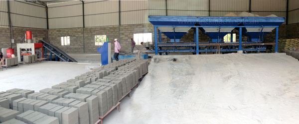 Automatic  flyash brick plant